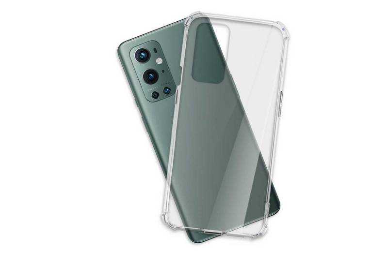mtb more energy Smartphone-Hülle Clear Armor Case für OnePlus 9 Pro, Transparente TPU Schutzhülle Case Backcover mit Anti-Shock Verstärkung von mtb more energy