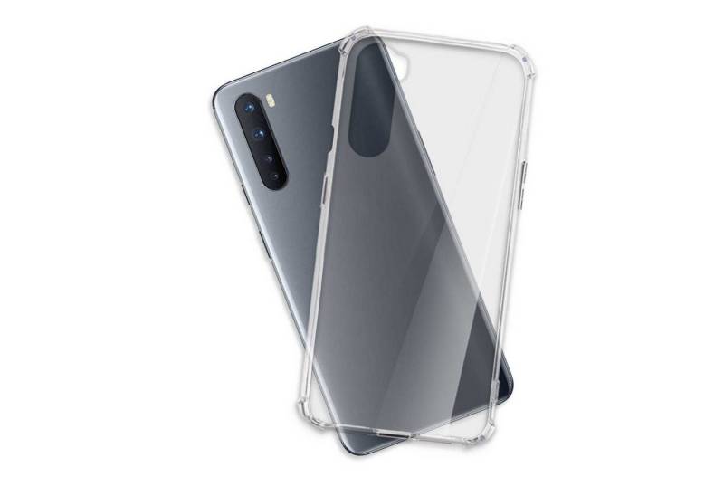 mtb more energy Smartphone-Hülle Clear Armor Case für OnePlus Nord 5G / OnePlus Z, Transparente TPU Schutzhülle Case Backcover mit Anti-Shock Verstärkung von mtb more energy