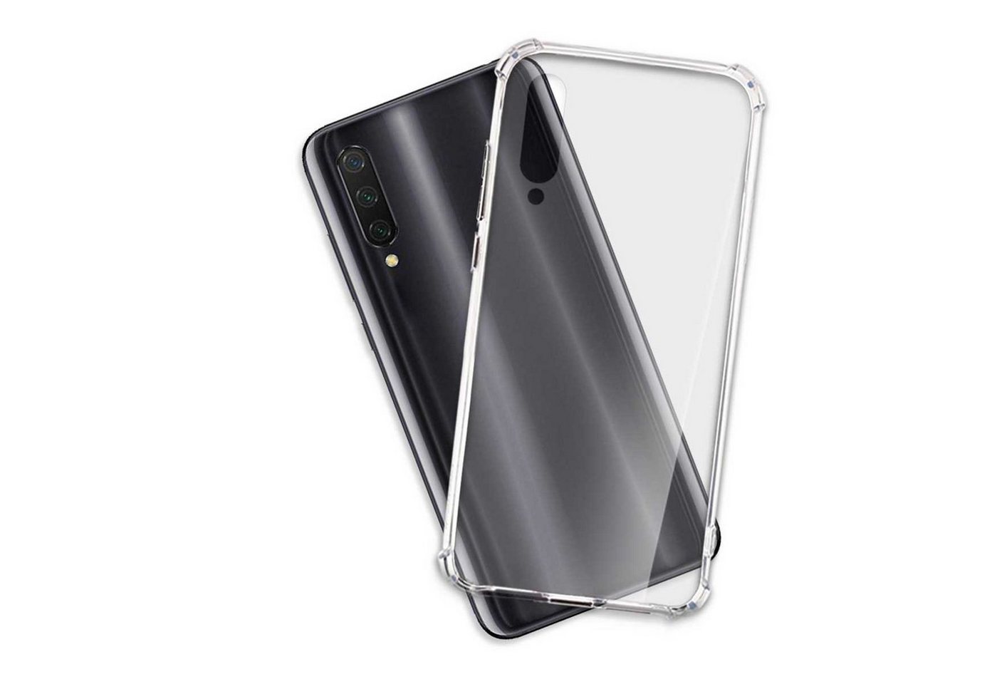 mtb more energy Smartphone-Hülle TPU Clear Armor Soft, für: Xiaomi Mi 9 Lite / CC9 von mtb more energy