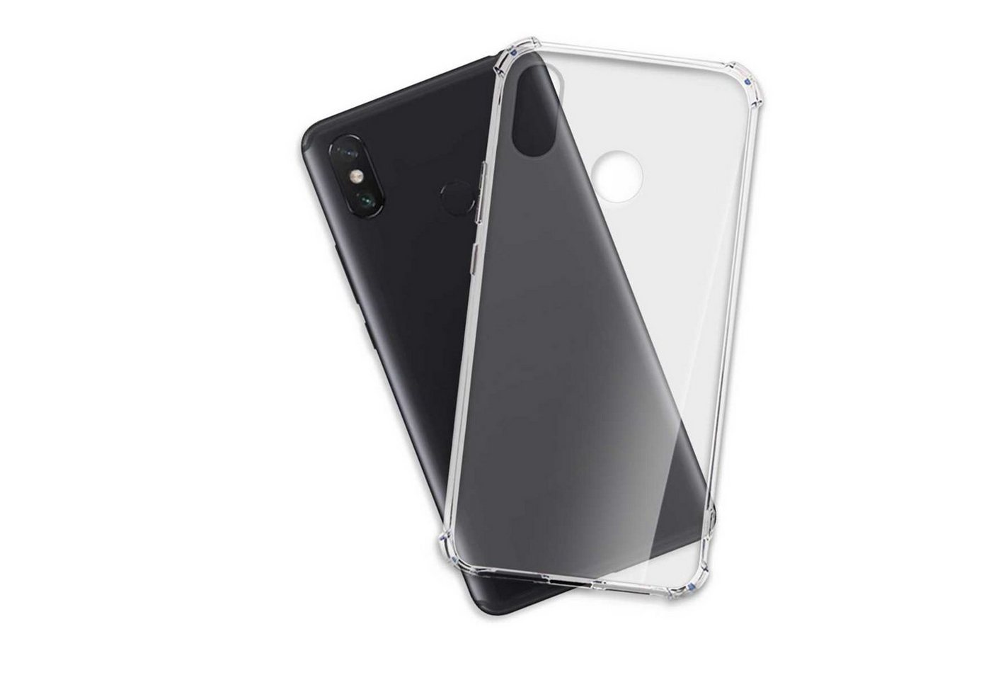 mtb more energy Smartphone-Hülle TPU Clear Armor Soft, für: Xiaomi Mi Max 3 von mtb more energy
