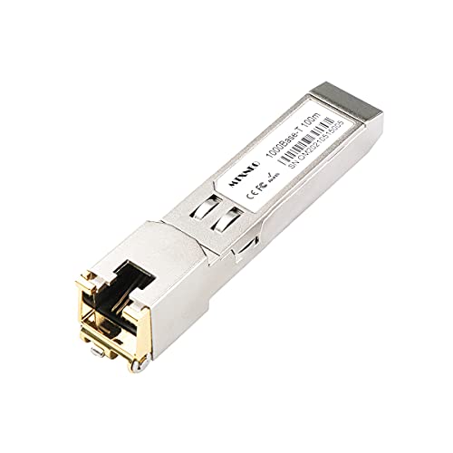 1G SFP zu RJ45 Mini-Gbic-Modul - 1000Base-T-Kupfer-Transceiver Kompatibel mit Cisco, Ubiquiti, D-Link, Netgear TP-LINK und anderen Offenen Switches. von mtxneo