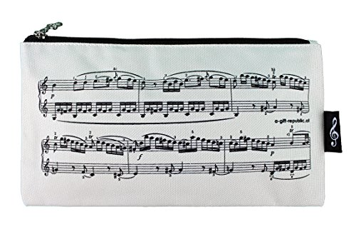 Stiftmäppchen Melodie - Geschenk für Musiker von mugesh