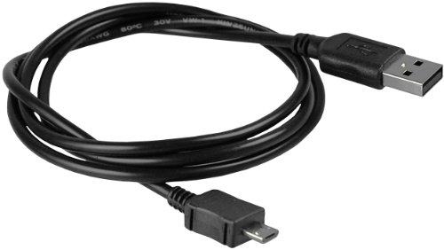 mumbi 08438 Micro USB Datenkabel mit Ladefunktion für Nokia HTC LG BlackBerry Samsung, 2.00m von mumbi