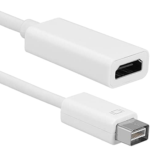 mumbi 08738 Mini DVI/HDMI Adapterkabel (Mini Mac Stecker auf auf HDMI Buchse); kompatibel mit MacBook iMac Mac Mini von mumbi