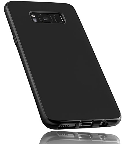mumbi 22472 Hülle kompatibel mit Samsung Galaxy S8 Handy Case Handyhülle, schwarz von mumbi
