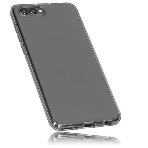 mumbi Hülle kompatibel mit Honor View 10 Handy Case Handyhülle, transparent schwarz mumbi Hülle kompatibel mit Honor View 10 Handy Case Handyhülle, transparent schwarz von mumbi