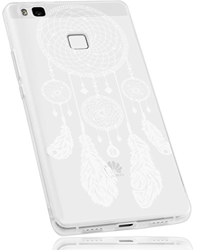 mumbi Hülle kompatibel mit Huawei P9 Lite Handy Case Handyhülle mit Motiv Traumfänger, transparent von mumbi