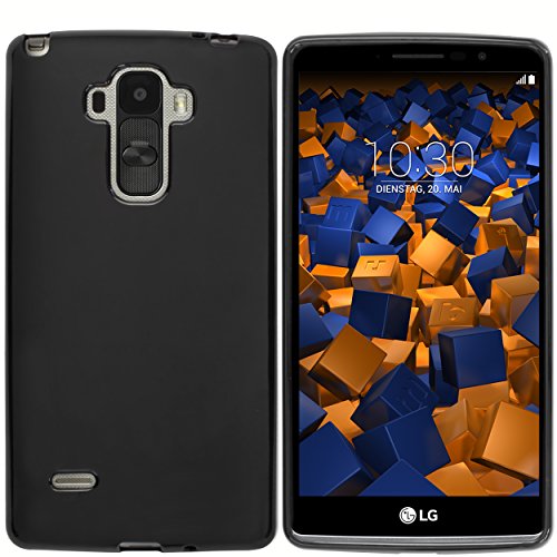 mumbi Hülle kompatibel mit LG G4 Stylus Handy Case Handyhülle, schwarz von mumbi