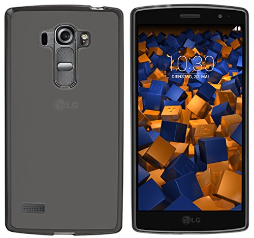 mumbi Hülle kompatibel mit LG G4s Handy Case Handyhülle, transparent schwarz von mumbi