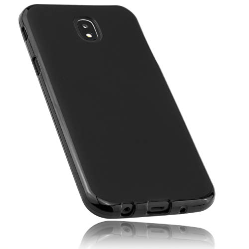 mumbi Hülle kompatibel mit Samsung Galaxy J5 2017 Handy Case Handyhülle, schwarz von mumbi