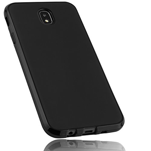 mumbi Hülle kompatibel mit Samsung Galaxy J7 2017 Handy Case Handyhülle, schwarz von mumbi