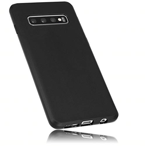 mumbi Hülle kompatibel mit Samsung Galaxy S10 Handy Case Handyhülle, schwarz von mumbi