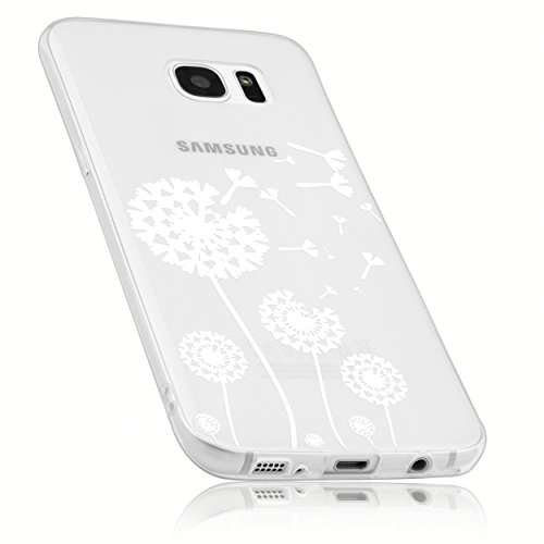 mumbi Hülle kompatibel mit Samsung Galaxy S7 Handy Case Handyhülle mit Motiv Pusteblume, transparent von mumbi