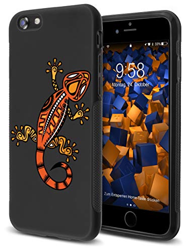mumbi Hülle kompatibel mit iPhone SE 2022 / SE 2020 / 7 / 8 Handy Case Handyhülle double GRIP mit Motiv Gecko, schwarz mumbi Hülle kompatibel mit iPhone SE 2022 / SE 2020 / 7 / 8 Handy Case Handyhülle double GRIP mit Motiv Gecko, schwarz von mumbi