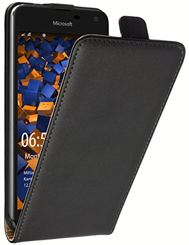 mumbi Tasche Flip Case kompatibel mit Microsoft Lumia 650 Hülle Handytasche Case Wallet, schwarz mumbi Tasche Flip Case kompatibel mit Microsoft Lumia 650 Hülle Handytasche Case Wallet, schwarz von mumbi