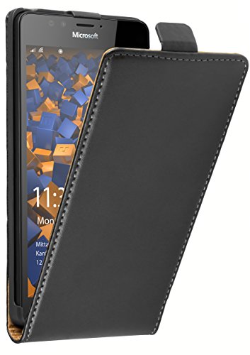 mumbi Tasche Flip Case kompatibel mit Microsoft Lumia 950 Hülle Handytasche Case Wallet, schwarz mumbi Tasche Flip Case kompatibel mit Microsoft Lumia 950 Hülle Handytasche Case Wallet, schwarz von mumbi