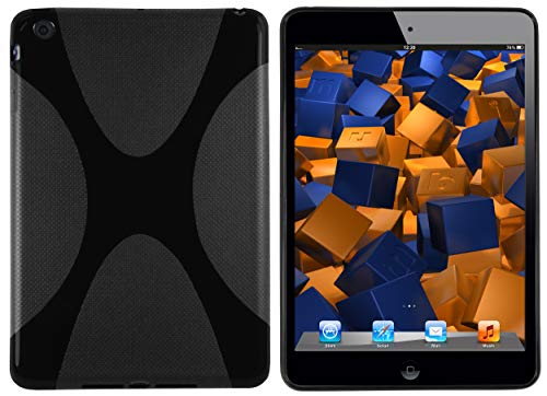 mumbi X-TPU Hülle kompatibel mit iPad mini 2012 Handy Case Handyhülle, schwarz von mumbi