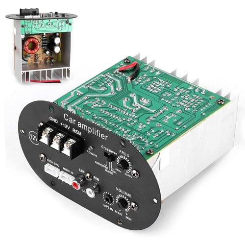 Auto Subwoofer 12V, HiFi-Verstärker 120W Audio Digital Leistungsverstärkerplatine Verstärker-Brett AMP Board Audio Board Reiner Vollton Bass Subwoofer Core Auto Stereo Lautsprecher Amp von mumisuto