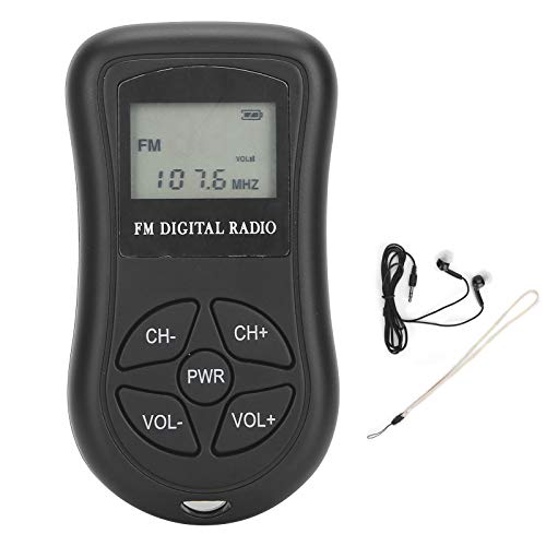 KDKA-600 Tragbarer Mini-UKW-Stereo-Radioempfänger, professioneller Digitalempfänger, LCD-Display mit Kopfhörer, für Spaziergänge, Joggen, Fitnessstudio, Camping KDKA-600 Tragbarer Mini-UKW-Stereo-Radioempfänger, professioneller Digitalempfänger, LCD-Display mit Kopfhörer, für Spaziergänge, Joggen, Fitnessstudio, Camping von mumisuto
