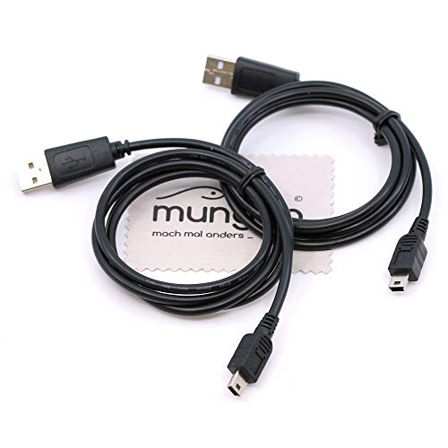 2 Stück 1m Ladekabel für Playstation 3, PS3, PS3 Slim, Dual Shock Controller Aufladekabel Ladegerät mit mungoo Displayputztuch 2 Stück 1m Ladekabel für Playstation 3, PS3, PS3 Slim, Dual Shock Controller Aufladekabel Ladegerät mit mungoo Displayputztuch von mungoo mach mal anders ...