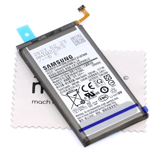 Akku für Samsung Galaxy S10 (G973F) für Samsung Original EB-BG973ABU 3400mAh 3,85V mit mungoo Displayputztuch von mungoo mach mal anders ...