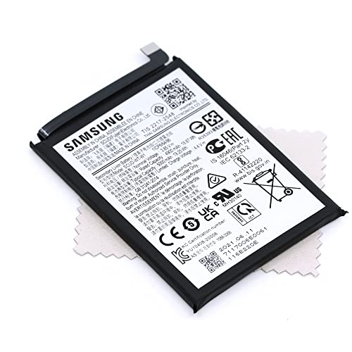 Akku für Samsung Original Scud-WT-W1 für Samsung Galaxy A22 5G (A226B) mit mungoo Displayputztuch von mungoo mach mal anders ...