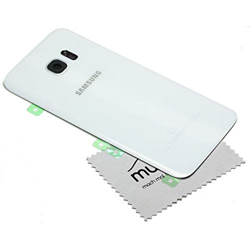 Akkudeckel für Original Samsung G935F Galaxy S7 Edge weiß für Samsung G935F Galaxy S7 Edge mit mungoo Displayputztuch von mungoo mach mal anders ...