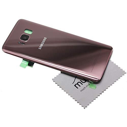 Akkudeckel für Original Samsung für Samsung Galaxy S8 G950F Akkufachdeckel pink Back Cover mit mungoo Displayputztuch von mungoo mach mal anders ...