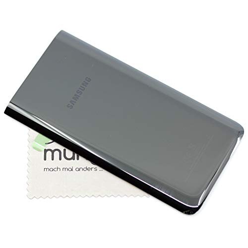 Akkudeckel für Samsung Original für Samsung Galaxy A80 (A805F) Schwarz Backcover Deckel Rückwand mit mungoo Displayputztuch von mungoo mach mal anders ...