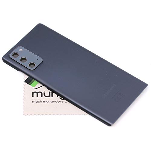 Akkudeckel für Samsung Original für Samsung Galaxy Note 20 (N980F) Grau Backcover Deckel Rückwand mit mungoo Displayputztuch von mungoo mach mal anders ...