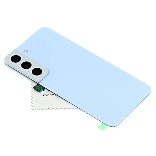 Akkudeckel für Samsung Original für Samsung Galaxy S22 (S901B) Blau Backcover Deckel Rückwand mit mungoo Displayputztuch von mungoo mach mal anders ...