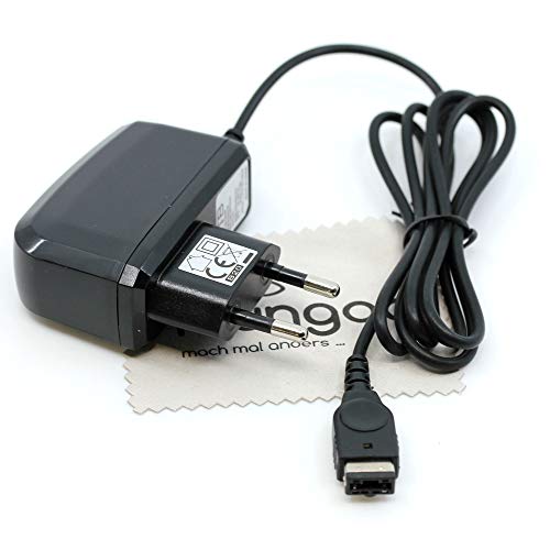 Ladegerät passend für Nintendo DS, Nintendo Gameboy Advance SP Ladekabel Kabel Netzladegerät OTB mit mungoo Displayputztuch von mungoo mach mal anders ...