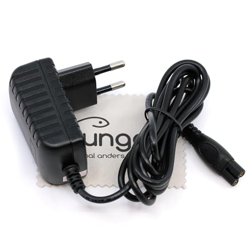 Ladegerät passend für Philips Shaver Series 8000 S8697 S8692 S8696 S8697 (Ersetzt CP1788/01 / CP0909/01 HQ87) Ladekabel Rasierer mit mungoo Displayputztuch von mungoo mach mal anders ...