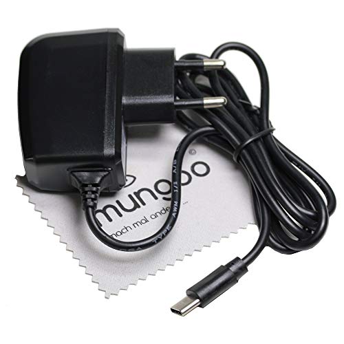 Ladegerät passend für Tigerbox Touch Lautsprecher Ladekabel Kabel Netzteil 1m mit mungoo Displayputztuch von mungoo mach mal anders ...