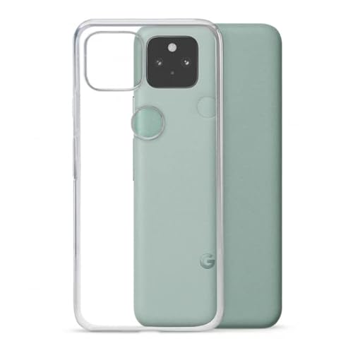 TPU Hülle kompatibel mit Google Pixel 5 Transparent Clear Case Schutz Handy Tasche Silikon mit mungoo Displayputztuch TPU Hülle kompatibel mit Google Pixel 5 Transparent Clear Case Schutz Handy Tasche Silikon mit mungoo Displayputztuch von mungoo mach mal anders ...