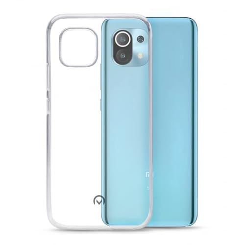 TPU Hülle kompatibel mit Xiaomi Mi 11 Transparent Clear Case Schutz Handy Tasche Silikon mit mungoo Displayputztuch von mungoo mach mal anders ...