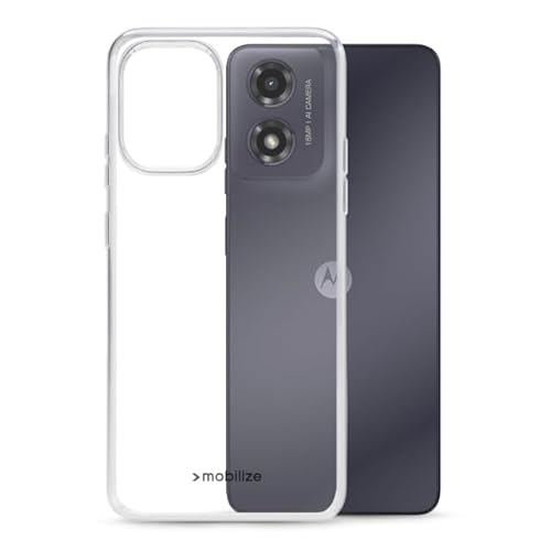 TPU Hülle passend für Motorola Moto G24, Motorola Moto G04 Transparent Clear Case Schutz Handy Tasche Silikon mit mungoo Displayputztuch TPU Hülle passend für Motorola Moto G24, Motorola Moto G04 Transparent Clear Case Schutz Handy Tasche Silikon mit mungoo Displayputztuch von mungoo mach mal anders ...