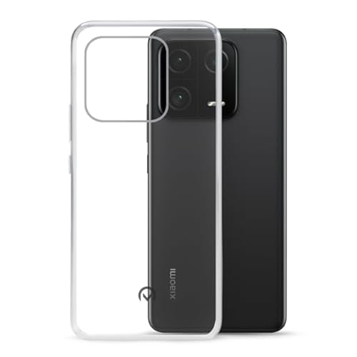 TPU Hülle passend für Xiaomi 13 Pro 5G Transparent Clear Case Schutz Handy Tasche Silikon mit mungoo Displayputztuch von mungoo mach mal anders ...