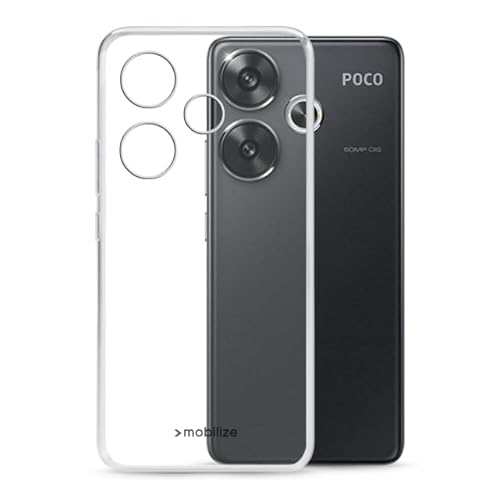 TPU Hülle passend für Xiaomi Poco F6 Transparent Clear Case Schutz Handy Tasche Silikon mit mungoo Displayputztuch TPU Hülle passend für Xiaomi Poco F6 Transparent Clear Case Schutz Handy Tasche Silikon mit mungoo Displayputztuch von mungoo mach mal anders ...