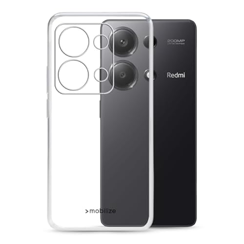 TPU Hülle passend für Xiaomi Poco M6 Pro 5G Transparent Clear Case Schutz Handy Tasche Silikon mit mungoo Displayputztuch von mungoo mach mal anders ...