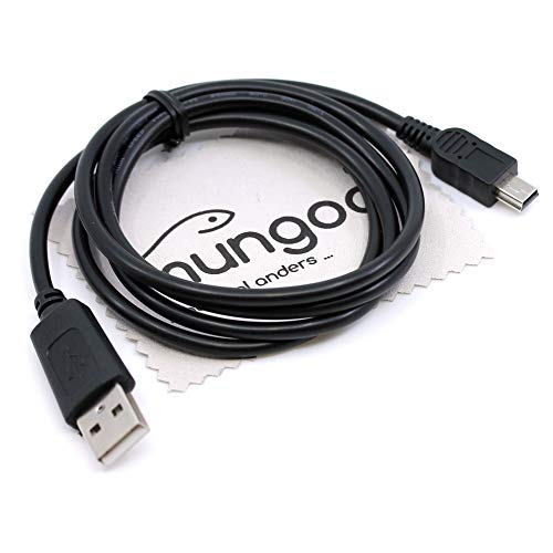 USB Datenkabel Daten Kabel 1m für Canon EOS 100D, 300D, 350D, 400D, 450D, 500D, 550D, 600D, 650D, 700D, 750D mit mungoo Displayputztuch von mungoo mach mal anders ...