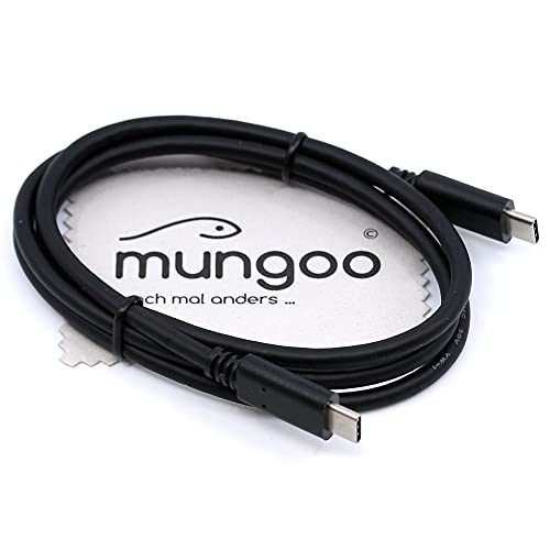 USB Ladekabel passend für Motorola Edge 20 (Lite/Pro) Moto G60s, Moto G32, Moto G23 4G, Moto G73 5G, Edge 30 (Fusion/Neo/Ultra), Edge 40 Pro, ThinkPhone 60W Datenkabel 1m mit mungoo Displayputztuch von mungoo mach mal anders ...