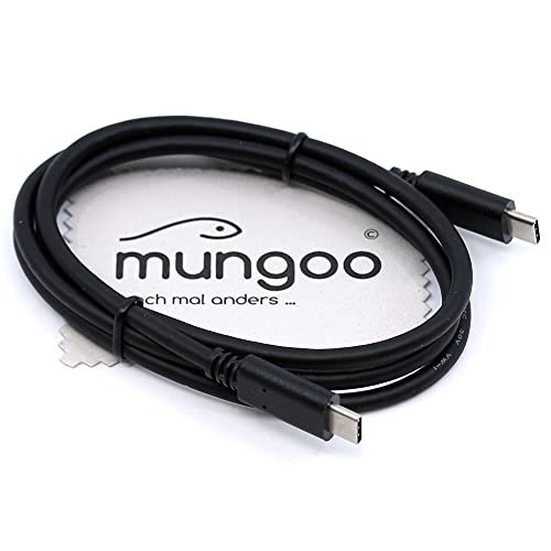 USB Ladekabel passend für Nothing Phone (2a), Nothing Phone (2), Nothing Phone (1) 60W Power Delivery Typ-C Datenkabel 1m mit mungoo Displayputztuch von mungoo mach mal anders ...