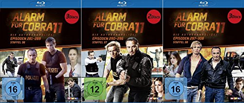 Alarm für Cobra 11 - Staffel 36-38 im Set - Deutsche Originalware [8 Blu-rays] von music-movie-more