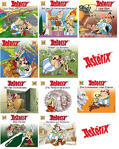 Asterix - Hörspiel / CD 11-20 (11+12+13+14+15+16+17+18+19+20) im Set - Deutsche Originalware [10 CDs] von music-movie-more