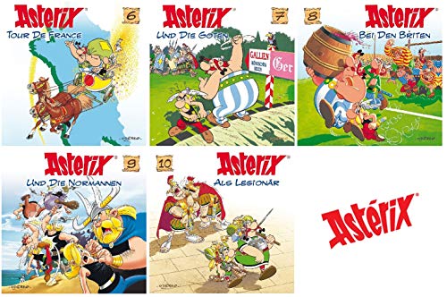 Asterix - Hörspiel / CD 6-10 (6+7+8+9+10) im Set - Deutsche Originalware [5 CDs] von music-movie-more