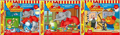 Benjamin Blümchen - CD 141/142/143 im Set - Deutsche Originalware [3 CD´s] von music-movie-more