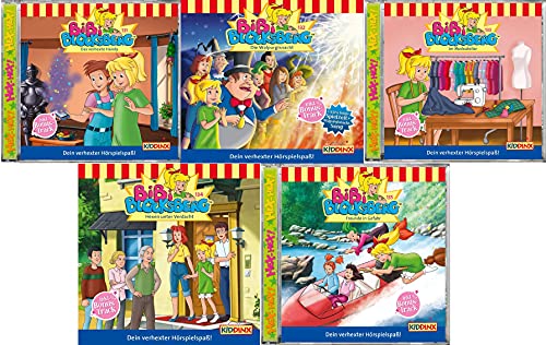 Bibi Blocksberg Hörspiel CD Folge 131 - 135 im Set - Deutsche Originalware [5 CDs] von music-movie-more