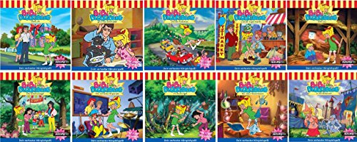 Bibi Blocksberg - Hörspiel Folge/CD 21-30 im Set - Deutsche Originalware [10 CDs] von music-movie-more