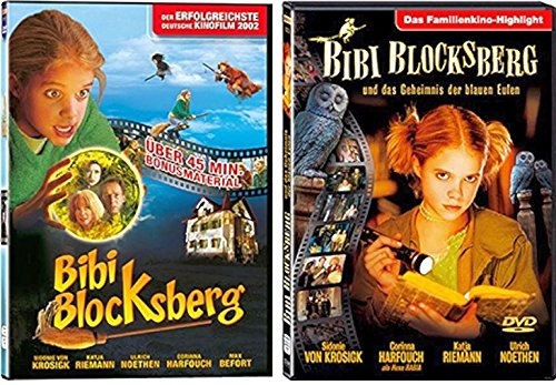 Bibi Blocksberg - Spielfilm Set (Bibi Blocksberg 1 + Bibi Blocksberg und das Geheimnis der blauen Eulen) - Deutsche Originalware [2 DVDs] von music-movie-more